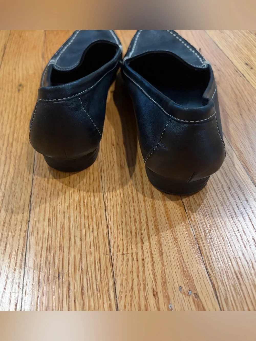 Black Naturalizer Leather Loafers
